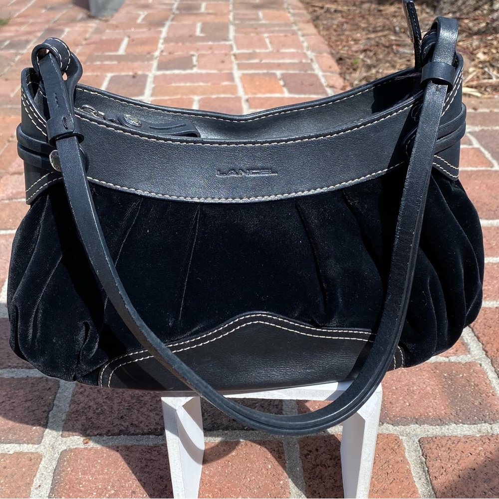 Lancel of Paris Velvet Purse
